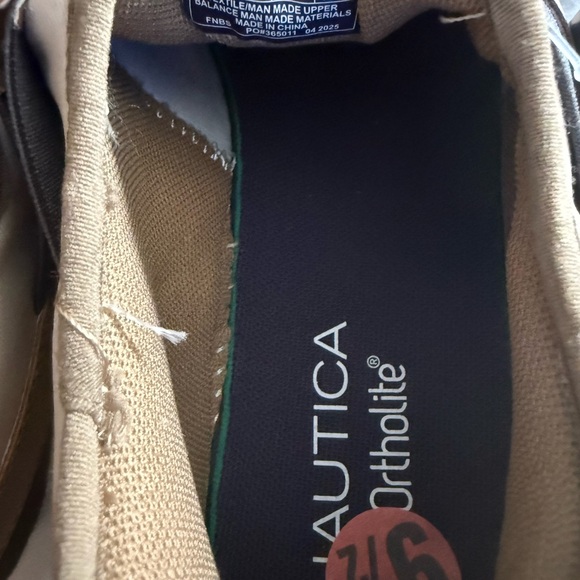 Nautica Men's Brown Mesh Sneakers - Picture 4 of 4